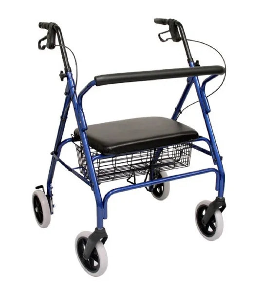 Karman Healthcare Bariatric Rollator with Extra Wide Seat