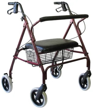 Karman Healthcare Bariatric Rollator with Extra Wide Seat