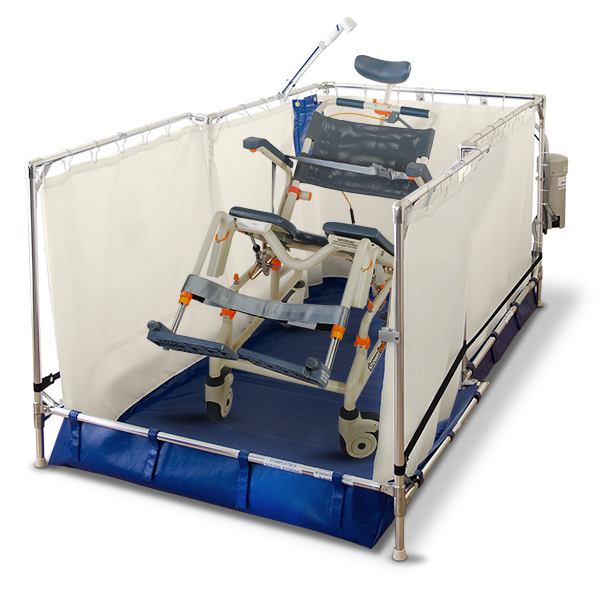 FAWSsit Portable Showers - Recliner Model