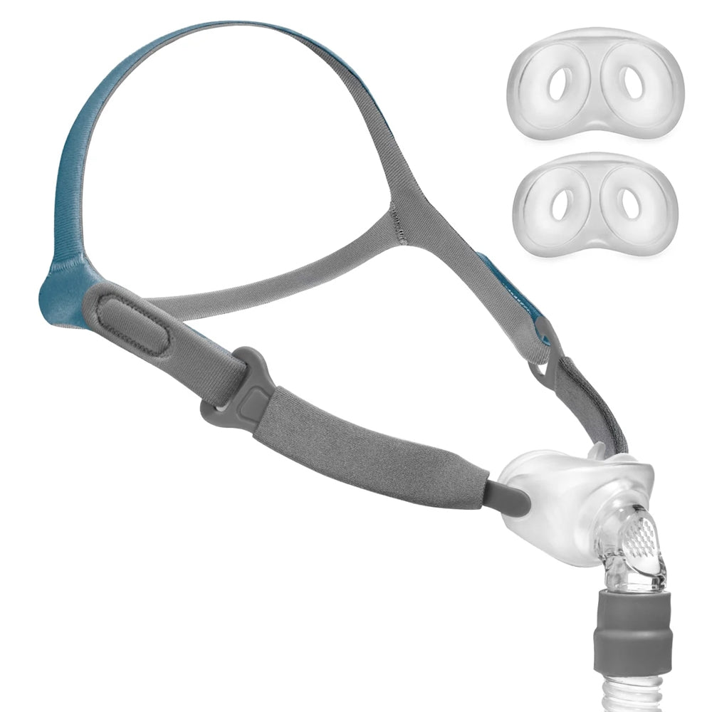 Rio II Nasal Pillow CPAP/BiPAP Mask with Headgear