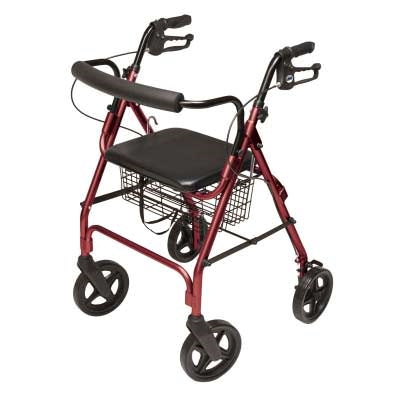 Lumex Walkabout Contour Deluxe 4 Wheel Rollator