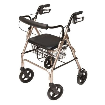 Lumex Walkabout Contour Deluxe 4 Wheel Rollator