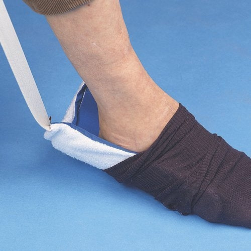 Duro-Med Deluxe Flexible Sock and Stocking Aid, White