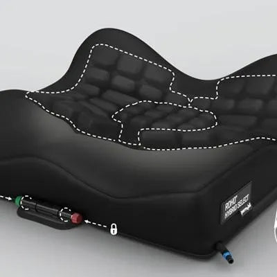 ROHO Hybrid Select Wheelchair Cushion – Hybrid Air & Foam Pressure Relief