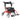 Drive Nitro Duet Rollator and Transport Chair – 18" Seat, 300 lb Capacity