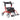 Drive Nitro Duet Rollator and Transport Chair – 18" Seat, 300 lb Capacity