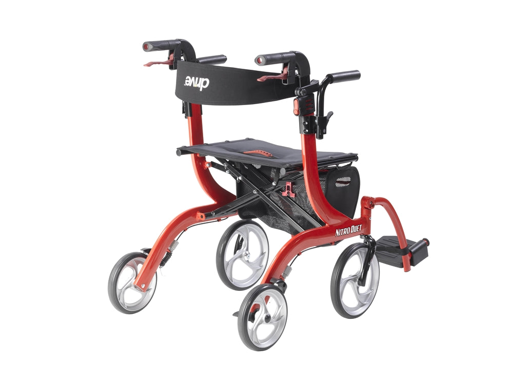 Euro Style Nitro Duet Combination Rollator and Transport Chair