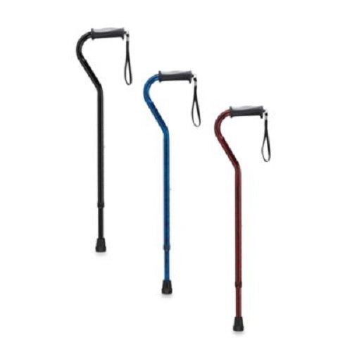 Drive Adjustable Offset Cane with Gel Grip