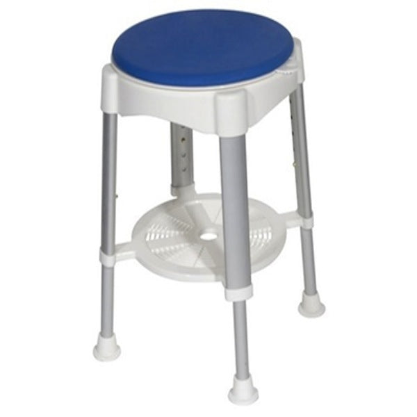 Drive RTL12061 Shower Stool with Padded Rotating Seat