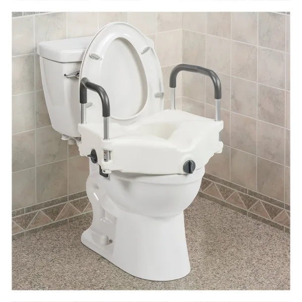 PreserveTech Secure Lock Raised Toilet Seat