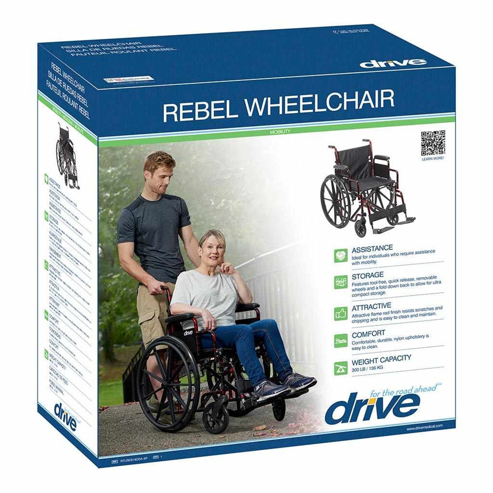Drive Rebel Lightweight Manual Wheelchair
