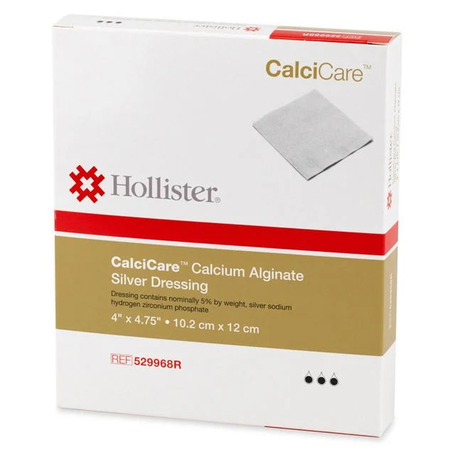 Hollister Restore Silver Calcium Alginate Dressing — Antimicrobial Absorbency for Infected Wounds