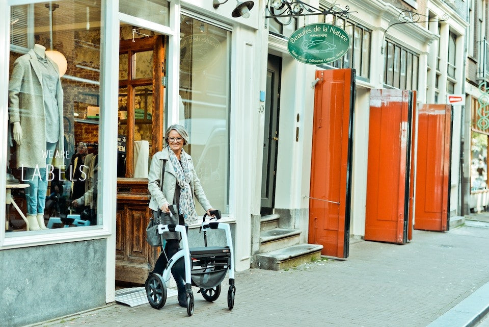 Rollz Motion2 2-n-1 Rollator Transport Chair