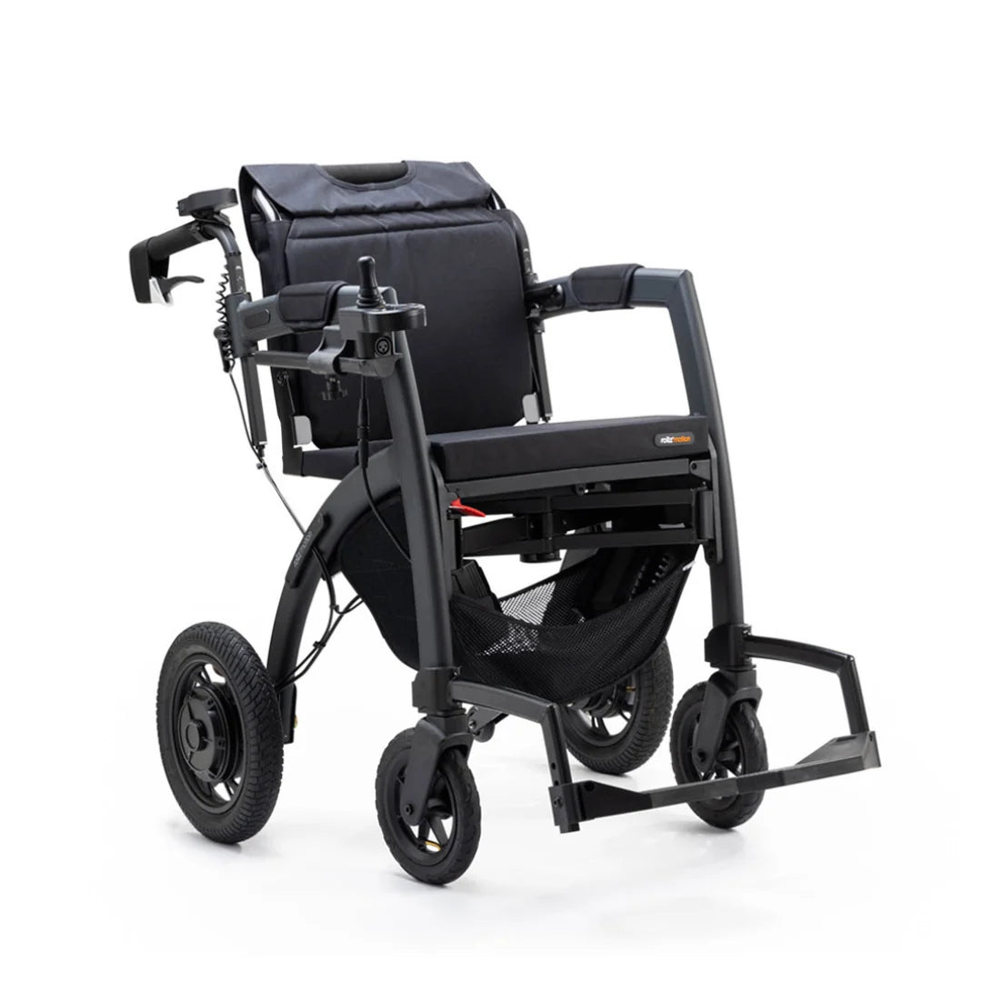 Rollz Motion Electric 3-in-1 Rollator, Transport Chair & Electric Wheelchair
