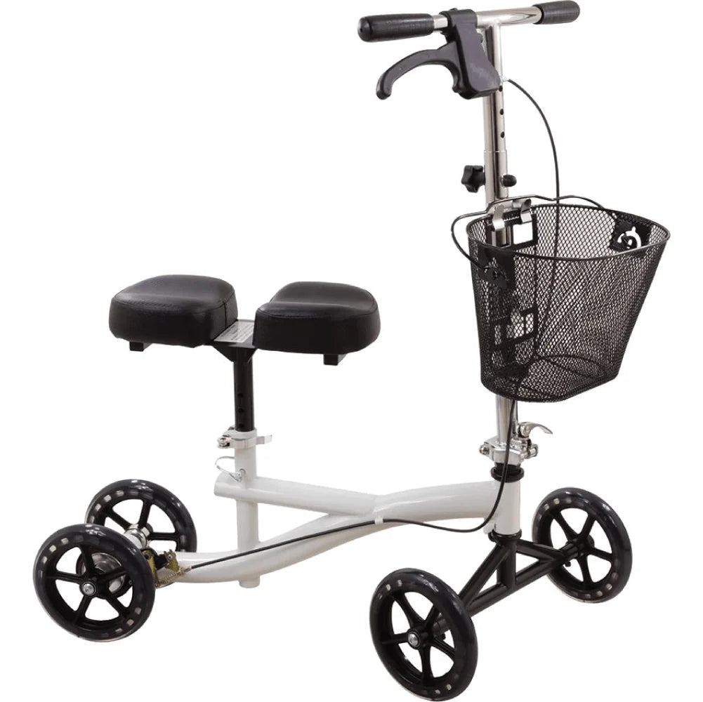 Roscoe Steerable Knee Scooter – Adjustable Knee Walker for Foot & Ankle Injury Recovery