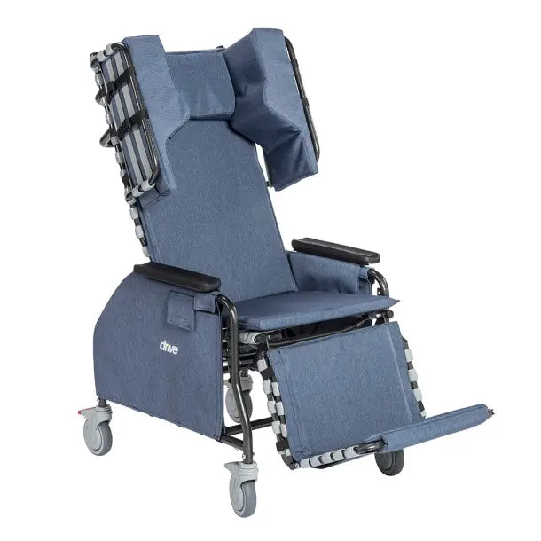 Drive Medical Rose Comfort Max Tilt & Recline Chair – 400 lb Clinical Positioning Recliner with Trendelenburg
