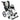 Karman S-Ergo Lite Lightweight Transport Wheelchair with Ergonomic Seating