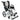 Karman S-Ergo Lite Lightweight Transport Wheelchair with Ergonomic Seating