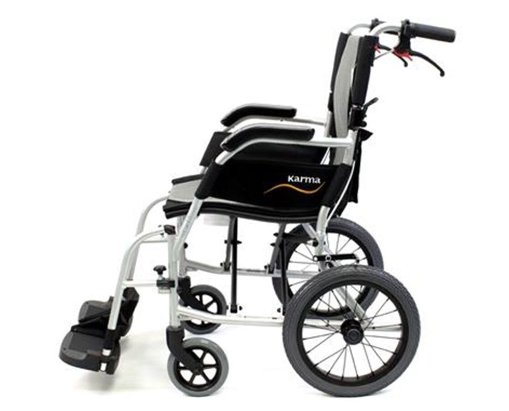 Karman Ergo Flight S-2512, Ultra Lightweight Transport Chair