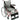 S-Ergo 115 Ultra Lightweight Ergonomic Manual Wheelchair – S-Shape Seat, 25 lb Frame