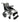 Karman S-115TP Ergonomic Transport Chair – 16" / 18" / 20" Seat, 250 lb Capacity