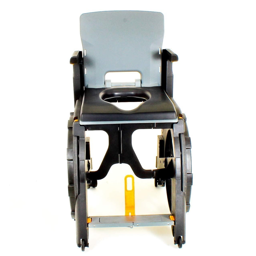 ShowerTravel Folding WheelAble Bathing Chair & Commode Chair