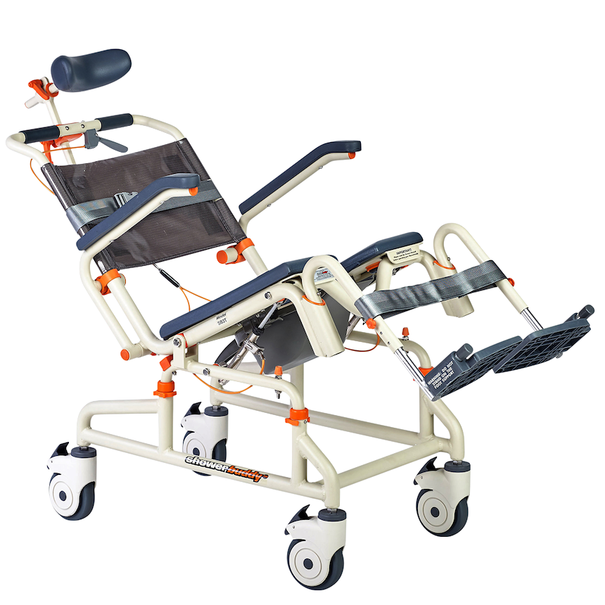 Showerbuddy Roll-in-Buddy with Tilt Chair