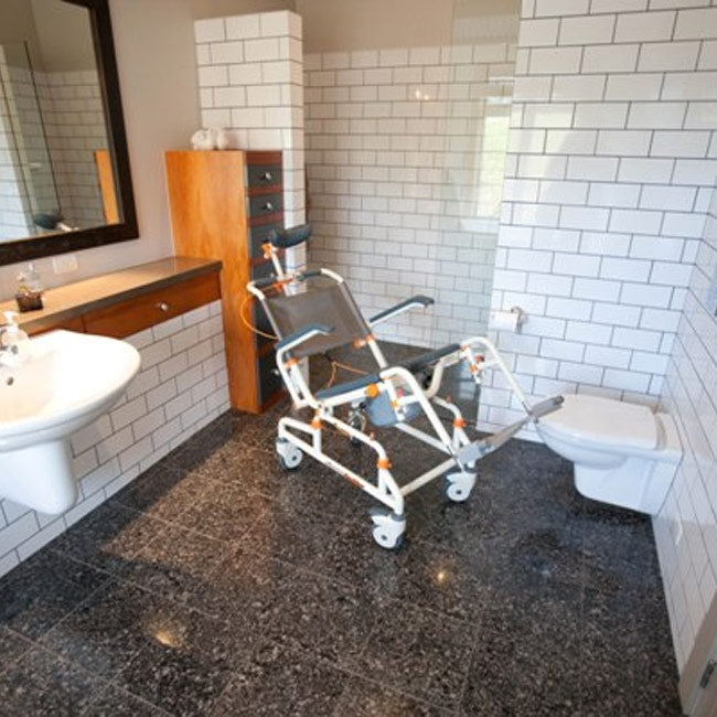 Showerbuddy Roll-in-Buddy with Tilt Chair