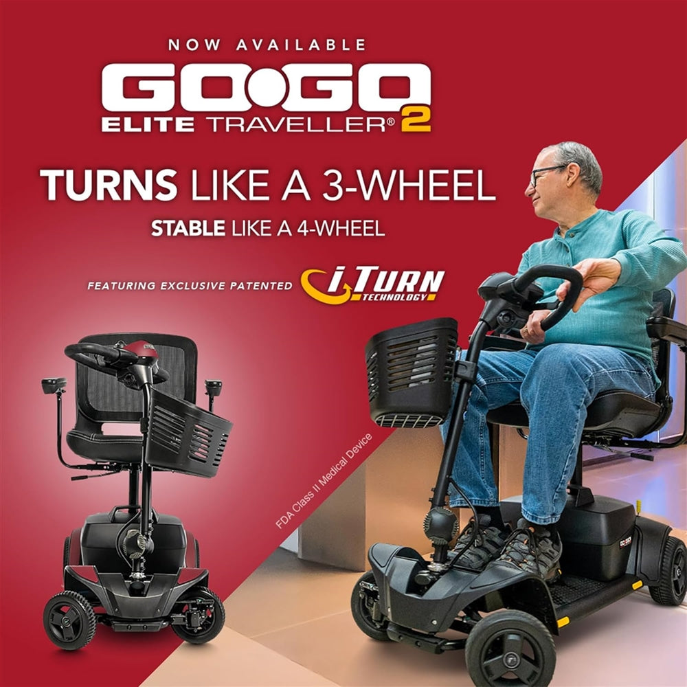 Go-Go Elite Traveller® 2 Platinum Scooter