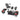 Drive Medical Scout LT 4-Wheel Travel Mobility Scooter – Lightweight 38 lb Heaviest Piece