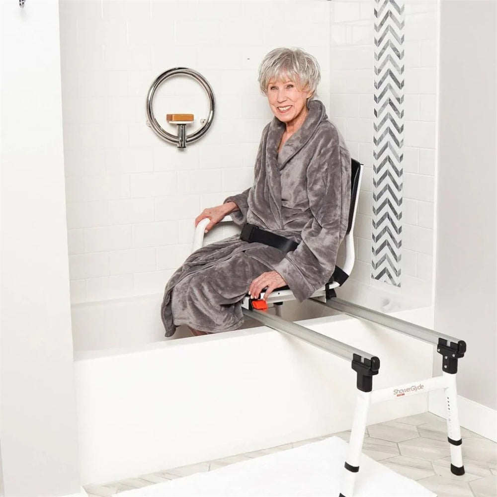 Look Transfer Bench ShowerGlyde SG1 Sliding Transfer Bench for Bathtub – Medical Department ...