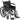 Drive Medical Silver Sport 1 Wheelchair – Folding Standard Wheelchair, 250 lb Capacity