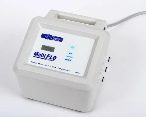 Bio Compression Multi-Flo DVT Combo | Clinical Pneumatic Pump | 3-in-1 DVT Prophylaxis