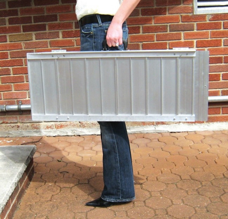 Single Fold Portable Ramp with Carry Handle and Travel Bag
