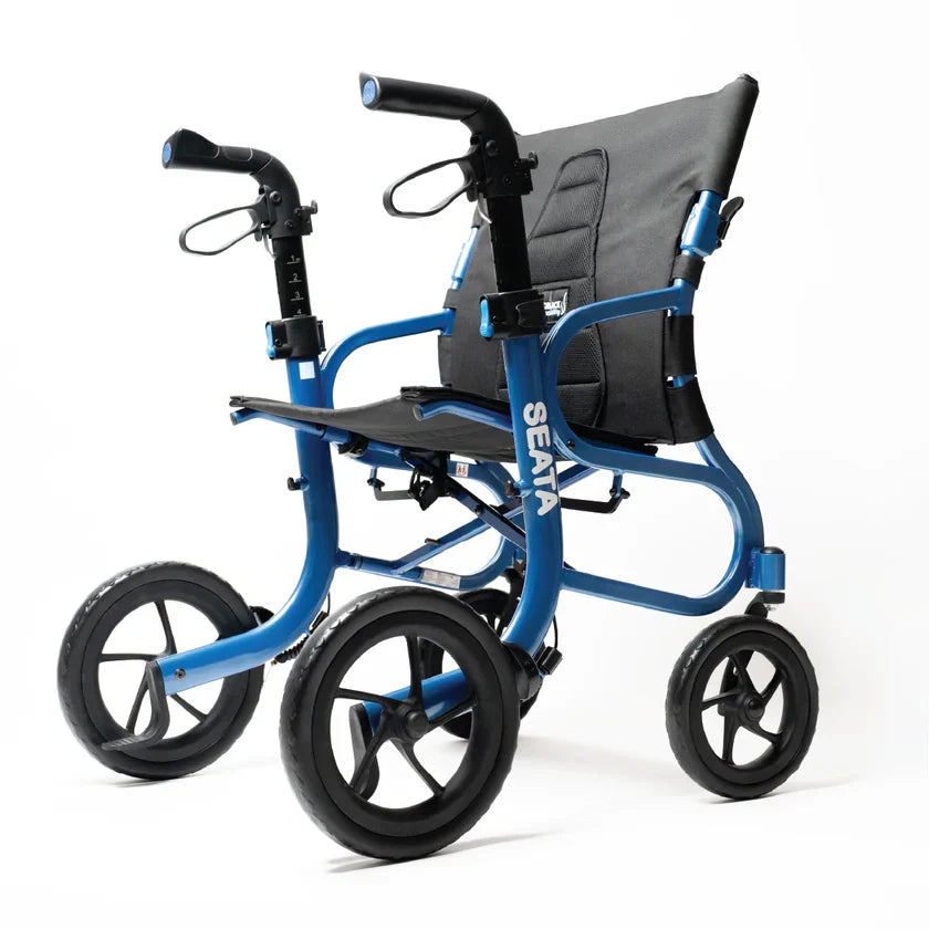 STRONGBACK SEATA Rollator – Ergonomic Posture Support Rollator Walker with Seat