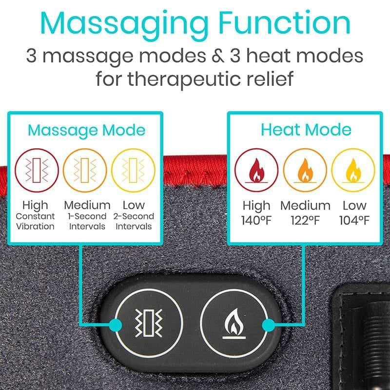 Heated Massaging Knee Brace