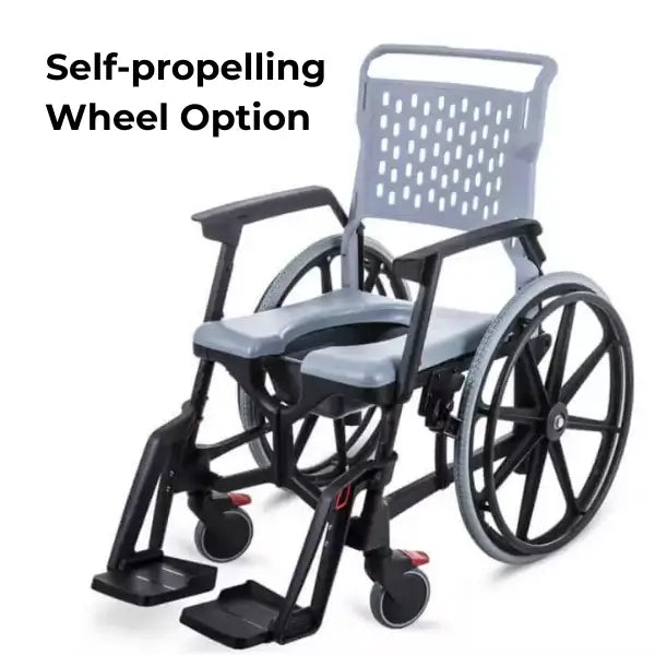 Seatara BathMobile Adjustable Shower Commode Chair