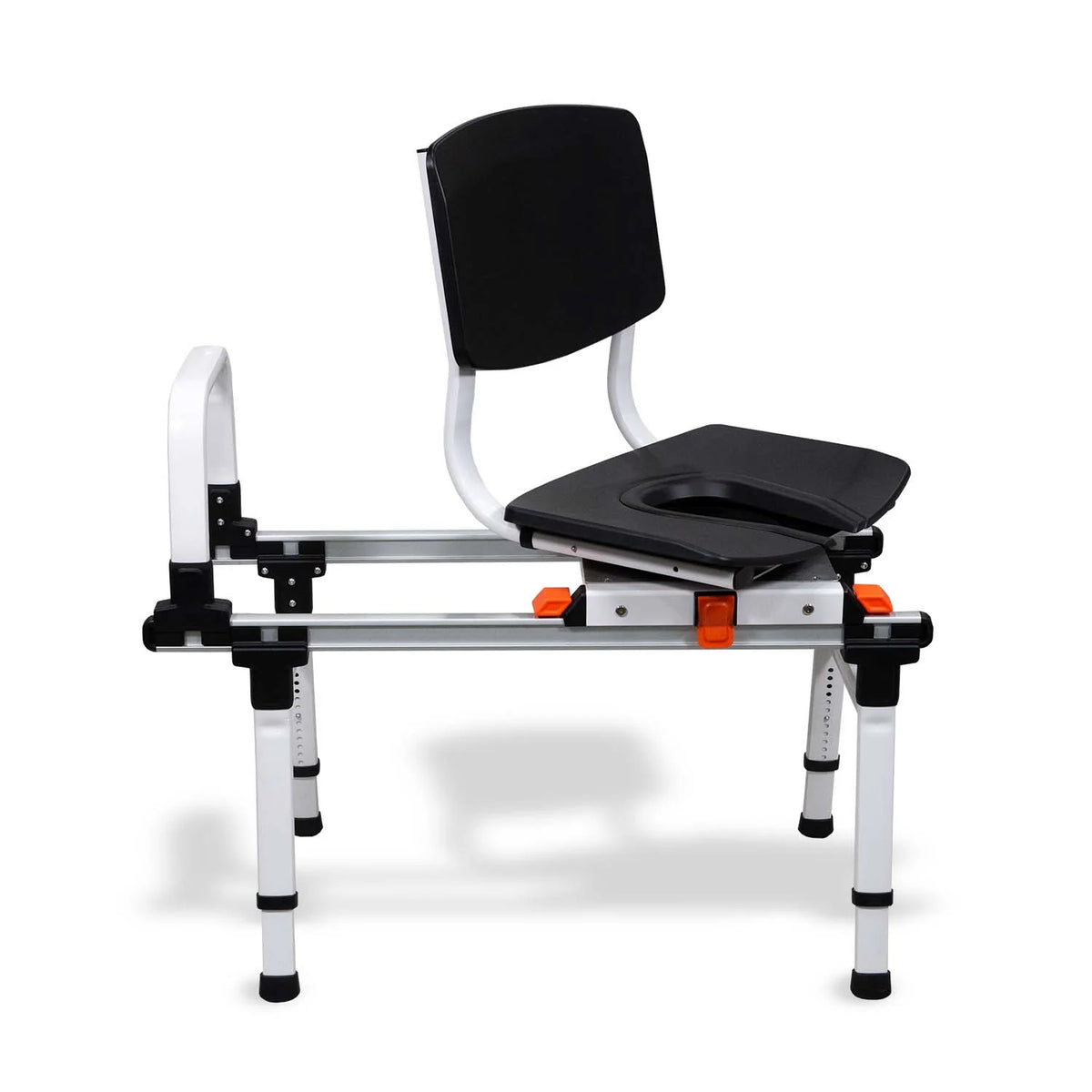 ShowerGlyde SG3 Sliding Transfer Bench with Swivel Seat — SolutionBased