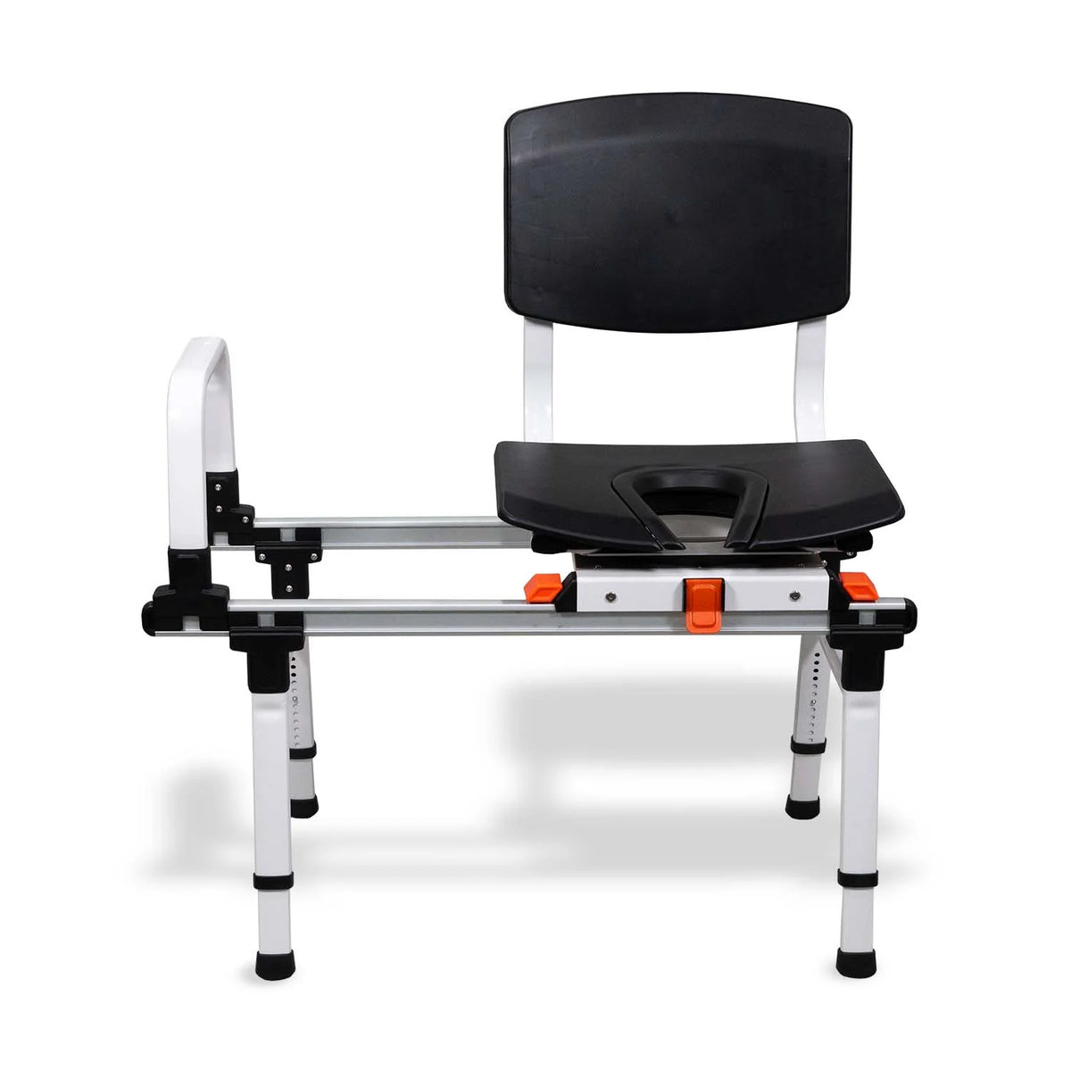 ShowerGlyde SG3 Sliding Transfer Bench with Swivel Seat — SolutionBased