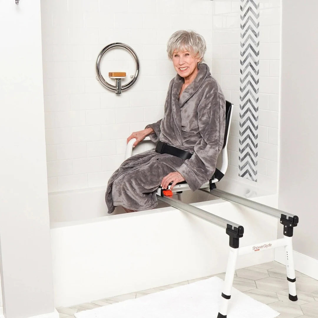 ShowerGlyde SG1 Sliding Transfer Shower Bench – Sliding Tub Transfer Bench System