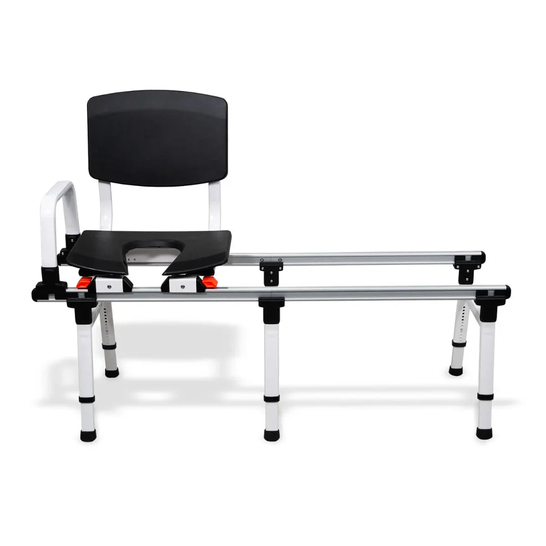 ShowerGlyde SG2 Sliding Transfer Bench – Toilet-to-Tub Transfer System