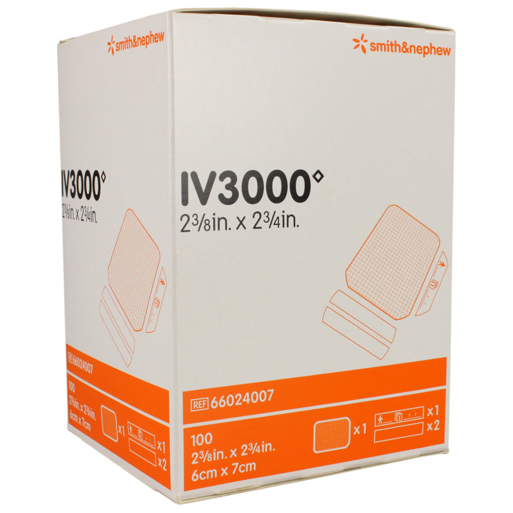 Smith & Nephew IV3000 Moisture Responsive Catheter Dressing — REACTIC Film, 4 Delivery Systems,