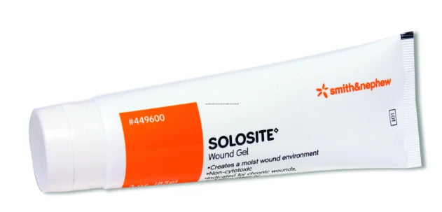 Smith & Nephew Solosite Wound Gel — Amorphous Hydrogel, 3 oz. Tube