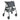 Stander EZ Fold-N-Go Rollator – Lightweight Folding Travel Rollator Walker with Seat