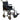 Karman Lightweight Transport Chair – 17" or 19" Seat, 250 lb Capacity