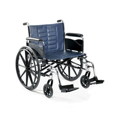 Invacare Tracer IV 24 Inches Desk-Length Arms Bariatric Wheelchair