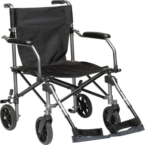 Drive TC005GY Travelite Transport Chair, with Carry Bag