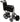 ProBasics Foldable Aluminum Transport Wheelchair With 19 Inch Seat