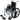 Drive Medical Poly-Fly Convertible Wheelchair & Transport Chair with