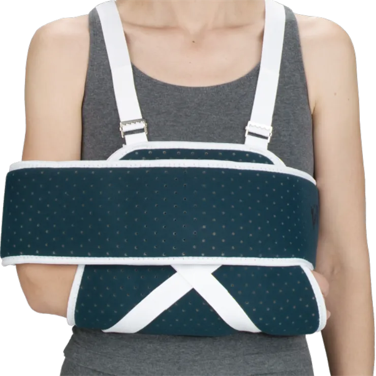 DeRoyal Foam Sling & Swathe: Breathable Shoulder Immobilization